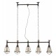 LAMPADARIO MANHATTAN 5 LUCI CM 114X14X32