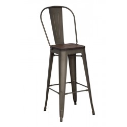 Stołek Barowy Industrialny Detroit