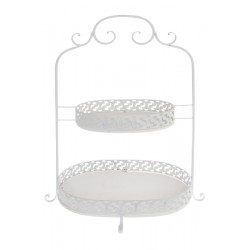 Piętrowa Etażerka w Stylu Prowansalskim