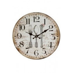 Zegar w Stylu Prowansalskim z Koroną