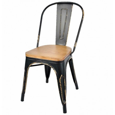 Krzesło Belldeco Metalowe Czarne