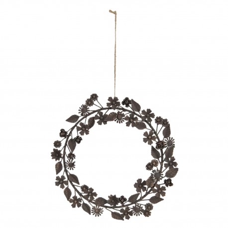 Metalowy Wianek Ozdobny