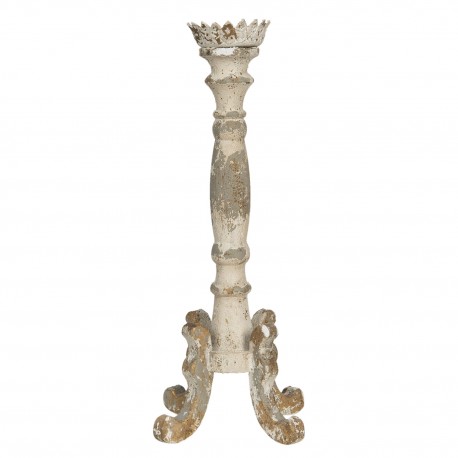 Wysoki Świecznik w Stylu Prowansalskim