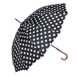 Parasolka w Kropki Czarna Clayre & Eef