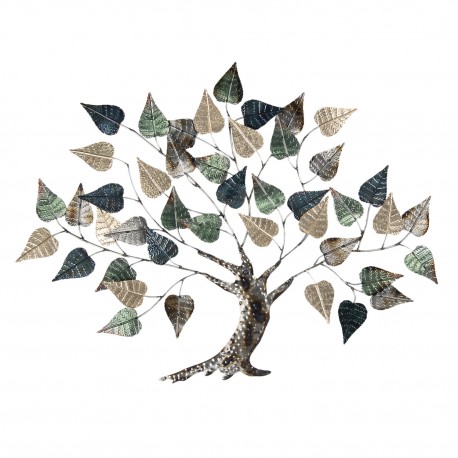 Metalowa Dekoracja Ścienna Drzewo