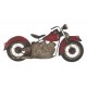 Metalowy Motocykl Na Ścianę Chopper