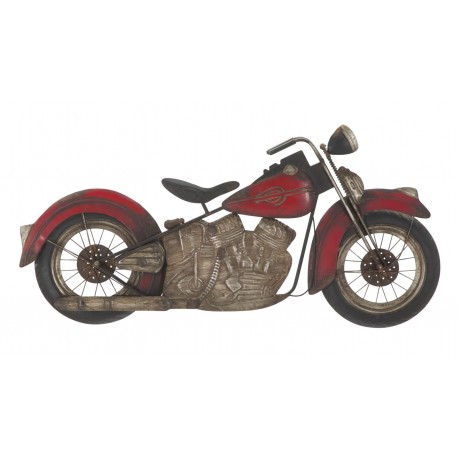 Metalowy Motocykl Na Ścianę Chopper