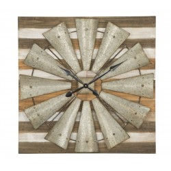 Duży Zegar Loft Wiatrak Mauro Ferretti