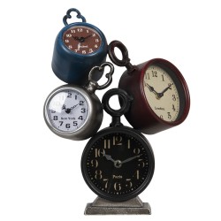 Zegar Stojący Retro Poczwórny Clayre & Eef