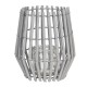 Drewniany Lampion Szary
