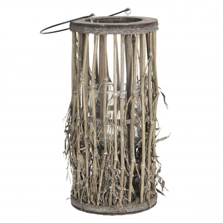 Drewniany Lampion z Gałęzi A