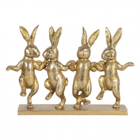 Złote Króliki Figurka