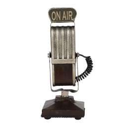 Dekoracja Vintage Mikrofon