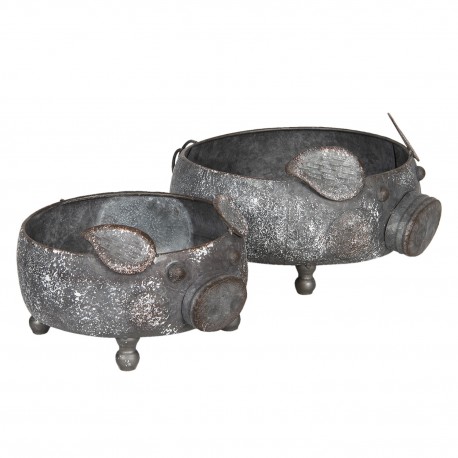 Metalowe Osłonki Świnki 2szt. A