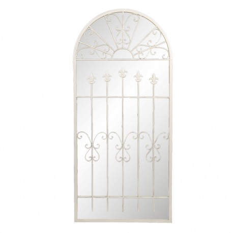 Lustro Prowansalskie z Ozdobnymi Szprosami B