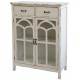 Komoda Postarzana Chic Antique Przeszklona 