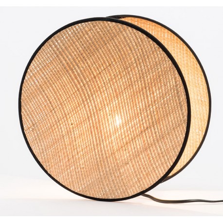 Lniana Lampka Beżowa A