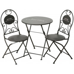 Meble Ogrodowe Chic Antique Stolik z Krzesłami