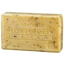 Mydło Marsylskie Kwiaz Pomarańczy z Zieloną Herbatą
