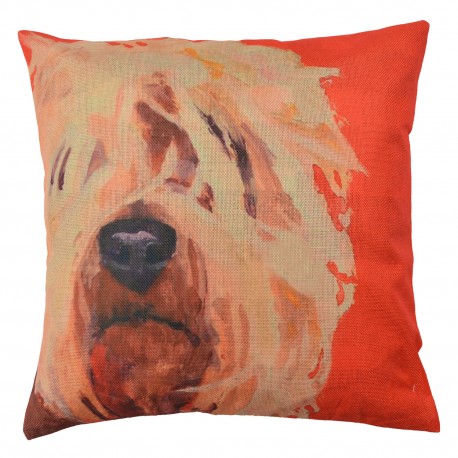 Poszewka Na Poduszkę Ozdobną z Psem K
