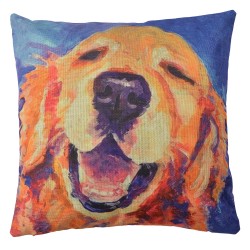 Poszewka Na Poduszkę Ozdobną z Psem K