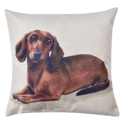 Poszewka Na Poduszkę Ozdobną z Psem N
