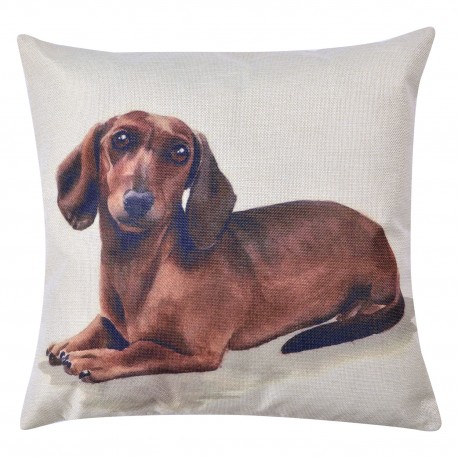 Poszewka Na Poduszkę Ozdobną z Psem N