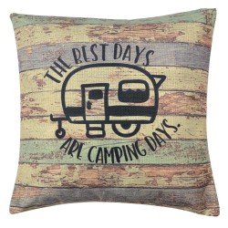 Poszewka Na Poduszkę Ozdobną z Kamperem A