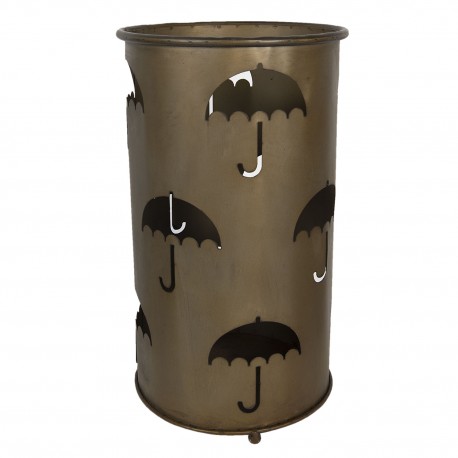 Stojak Na Parasole Brązowy