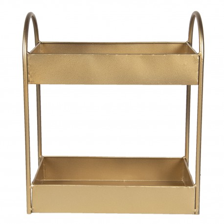 Piętrowa Etażerka Złota