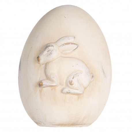 Decoration egg with rabbit