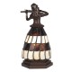 Lampa Stołowa Tiffany z Motylem