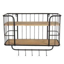 Szafka Ścienna w Stylu Prowansalskim z Wieszakami B