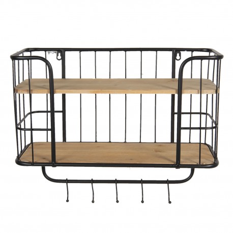 Szafka Ścienna w Stylu Prowansalskim z Wieszakami B