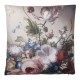 Poduszka Ozdobna w Kwiaty Wiśni Szara