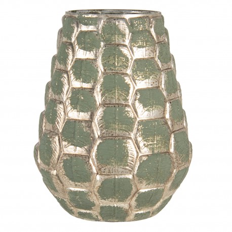 Szklany Wazon Zielony A