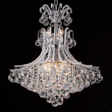Żyrandol z Kryształkami Szklanymi A