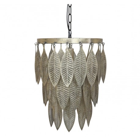 Metalowa Lampa Liście Chic Antique B