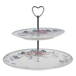 Piętrowa Patera Prowansja Porcelanowa