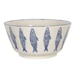 Ceramiczna Misa z Motywem Ryb