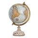Globus Ozdobny Na Drewnianej Podstawie B