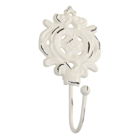 Żeliwny Wieszak Chic Antique Kremowy B