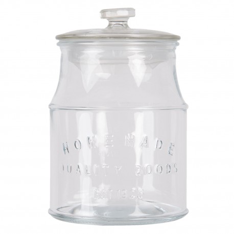  Słoik Kuchenny Ozdobny z Napisami L