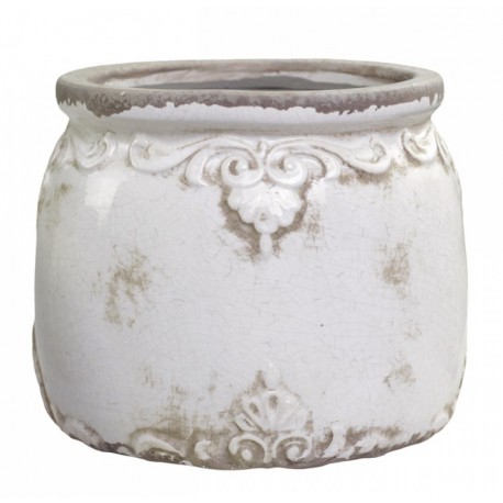 Osłonka z Cementu Chic Antique Faktura Rattanu E