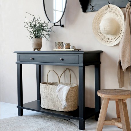 Konsola z Półką Chic Antique Biała