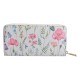 Portfel w Kwiaty i Ptaki Turkusowy