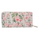 Portfel w Kwiaty Kremowy A