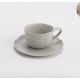 Filiżanki w Stylu Skandynawskim Szare Aliani