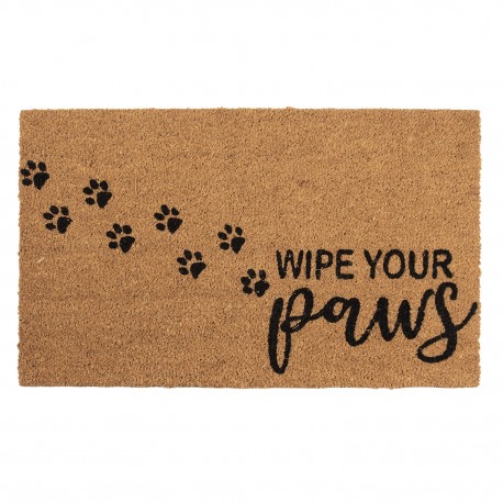 Wycieraczka Kokosowa ze Śladami Psa A