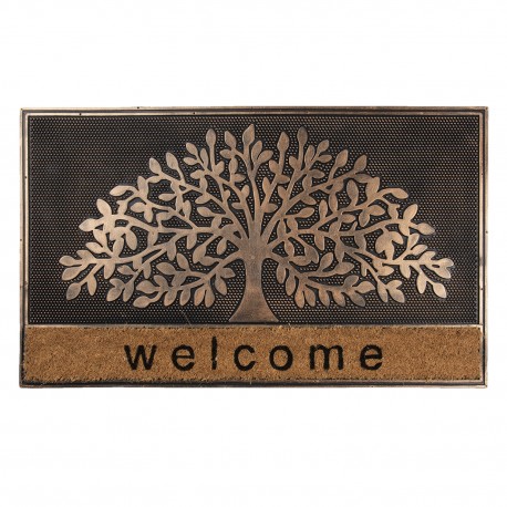 Wycieraczka Kokosowa ze Śladami Psa B